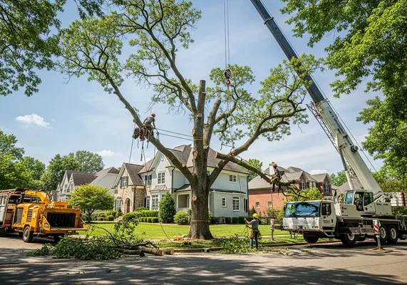 Full tree removal service in Nashville, TN