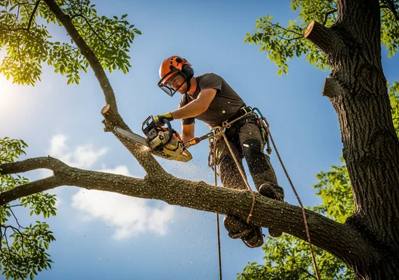 Professional tree trimming in Nashville, TN
